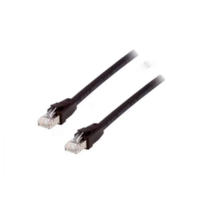 Cabo de Rede Equip 608051 Cat8.1 S/Ftp (Pimf) Awg 24/7 2m Preto