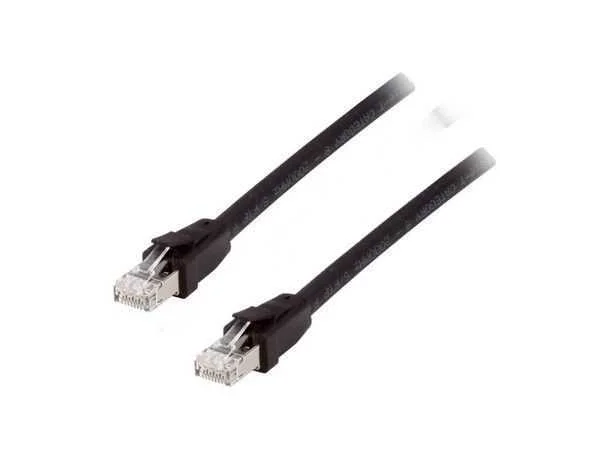 Cabo de Rede Equip 608051 Cat8.1 S/Ftp (Pimf) Awg 24/7 2m Preto
