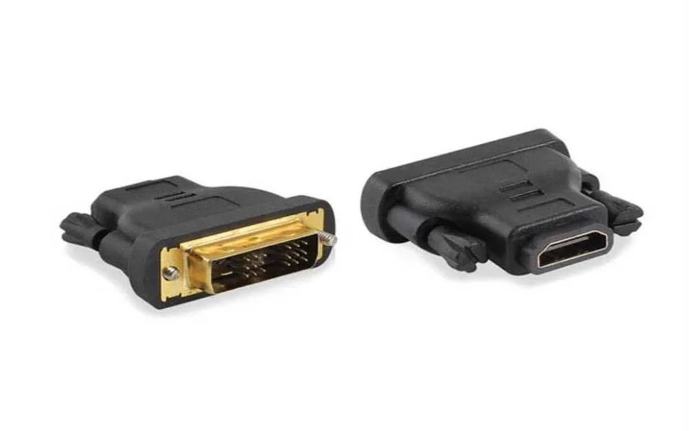 Adaptador DVI-D macho para HDMI A f&ecirc;mea