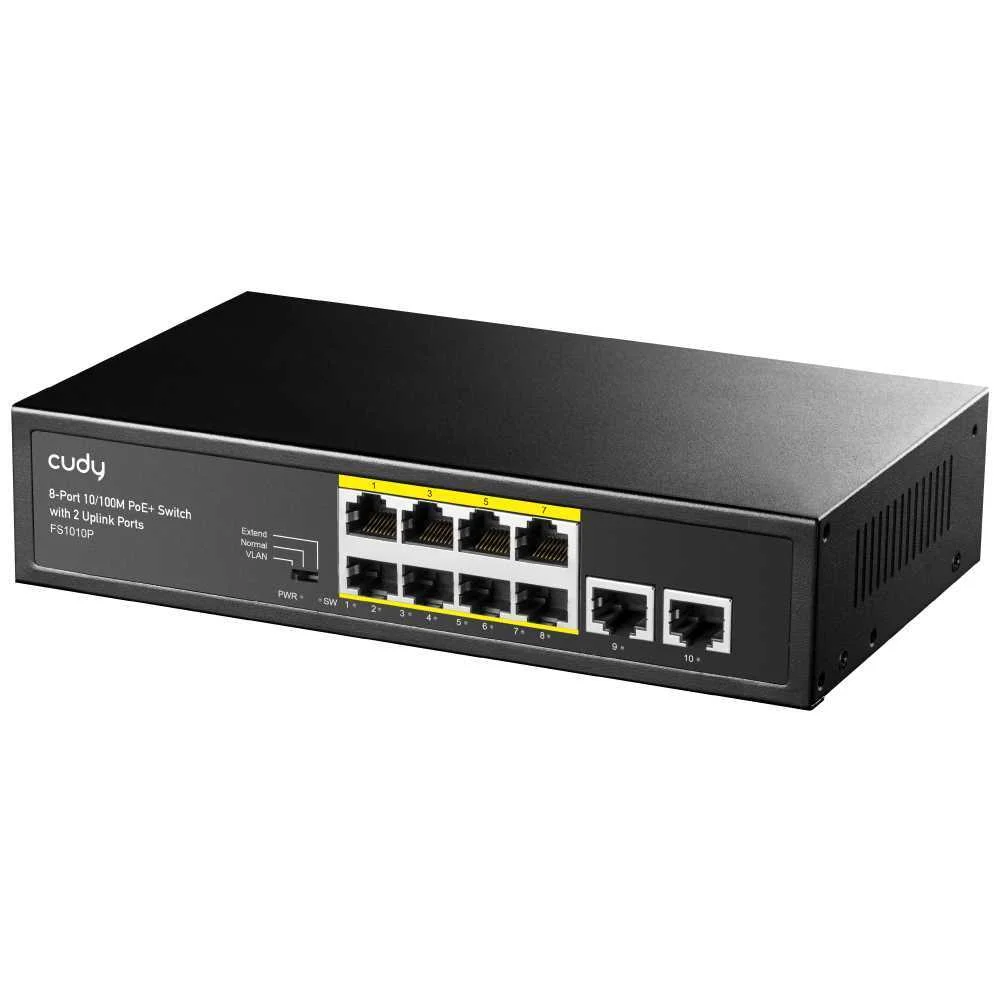 Cudy Fs1010p Switch de Rede Fast Ethernet (10/100.