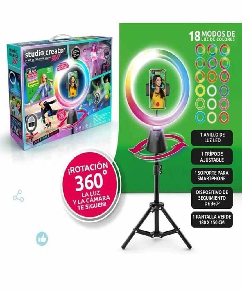 Anel Canal Toys Studio Creator Video Maker Kit 360&ordm; 