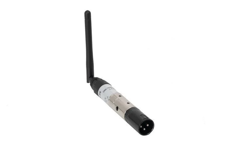 Transmissor Sem Fios Dmx 2,4 Ghz. Funcionamento Simult&acirc;neo de At&eacute; 7 Transmissores.