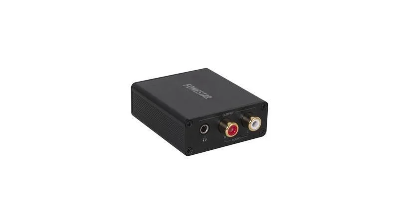 Conversor de &Aacute;udio Digital em Anal&oacute;gico. Sa&iacute;da de Auscultadores. Formato Pcm Spdif Est&eacute;reo. Dac de 2