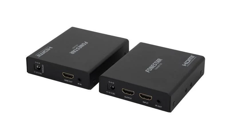 Extensor Hdmi 2.0 Por Cabo Cat 6. Resolu&ccedil;&atilde;o Uhd 4k@60hz. Hdcp 2.3, Compat&iacute;vel com 1.4. Dist&acirc;ncia 70 