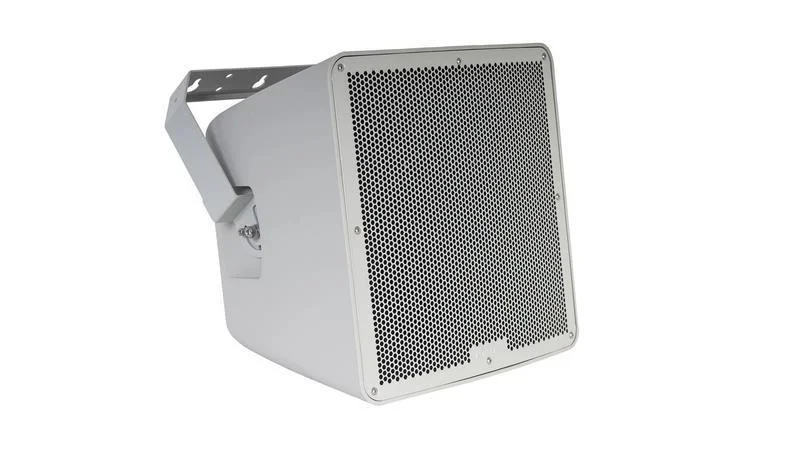 Coluna de Alta Pot&ecirc;ncia 12''. 300/150/75 W Rms@100 V. 300 W Rms@8o. Prote&ccedil;&atilde;o Ip 66. Suporte de Fixa&ccedil;