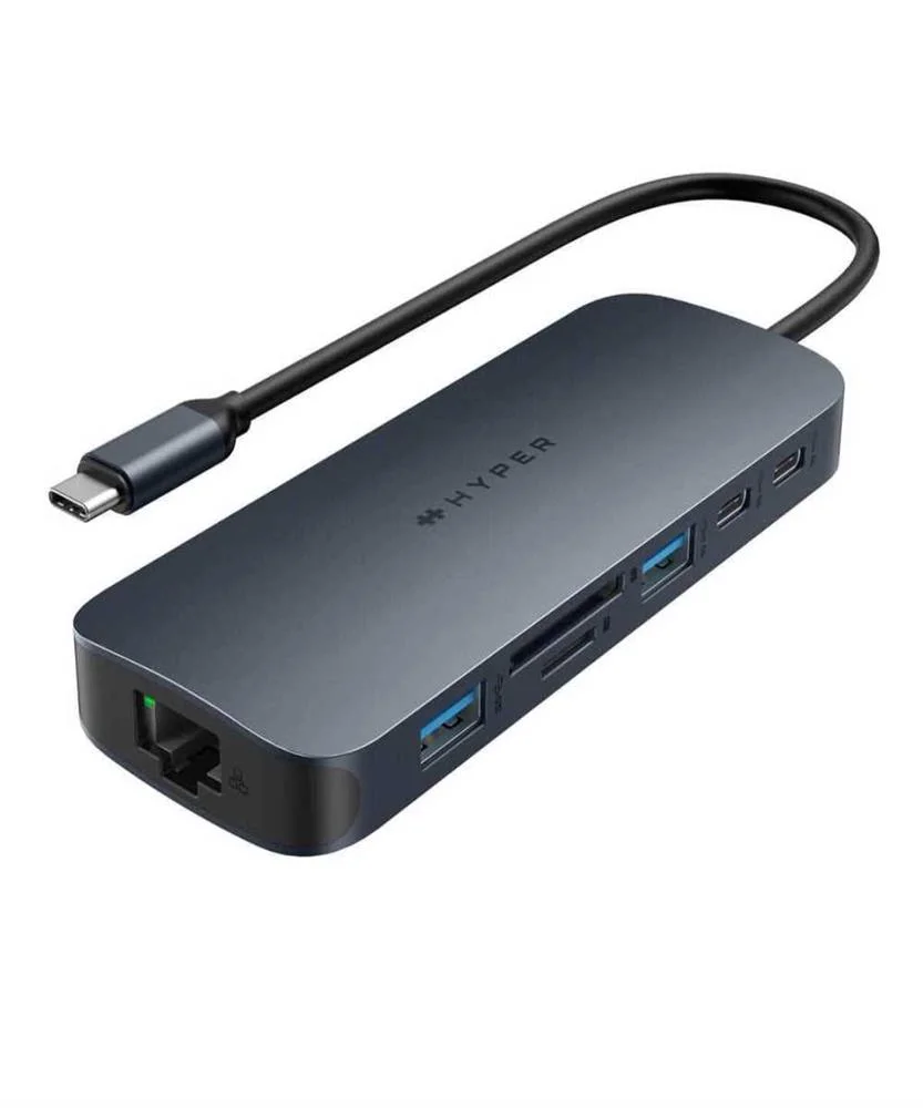 Docking Station Targus Hyperdrive Next 10 Hd4005gl Usb-C 140w Pd Azul Preto