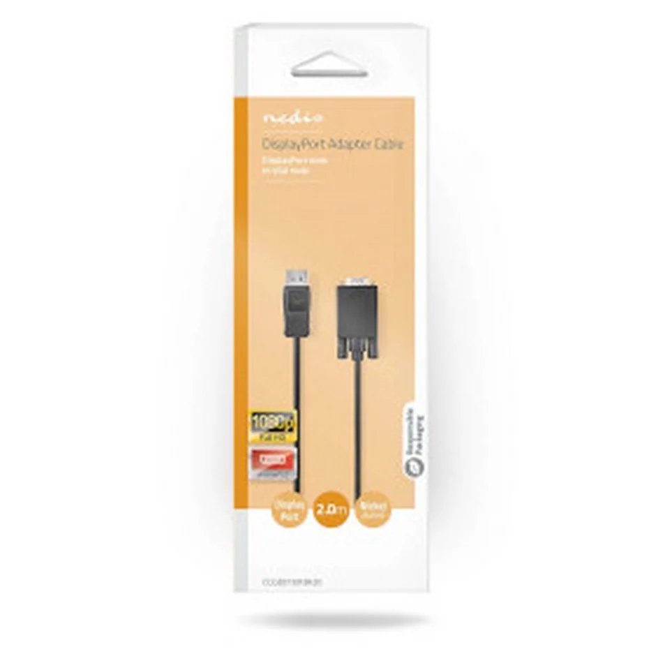 Cabo Displayport - Vga Macho Displayport - Mach.