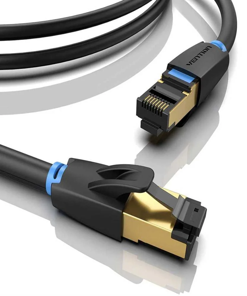 Category 8 Sftp Network Cable Vention Ikabj 5m Black