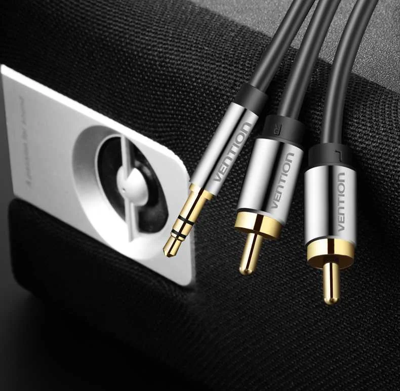 VENTION BCFBI CABO DE &Aacute;UDIO 3 M 3.5MM 2 X RCA PRE.