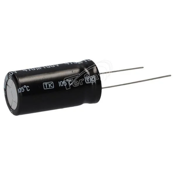 Condensador Electrol&iacute;tico de 470mf a 100v.