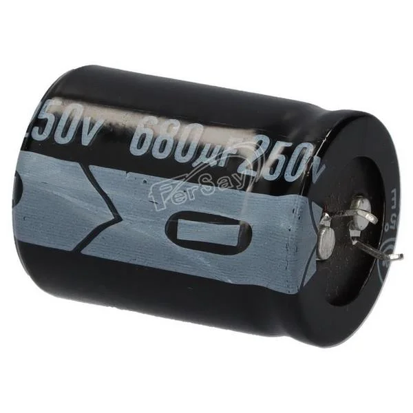 Condensador Electrol&iacute;tico 680mf a 250v.