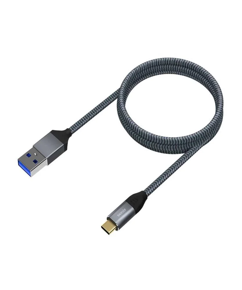 Cabo Usb 3.2 Usb-C Macho - Usb-A Macho Cinzento 2 Metros - Aisens