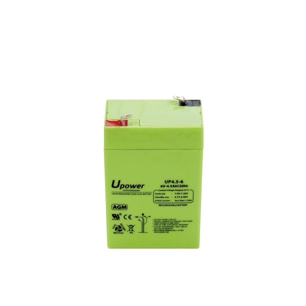 Bater&iacute;a Plomo 6,0v/4,5ah (70,0x101,0x48,0mm)