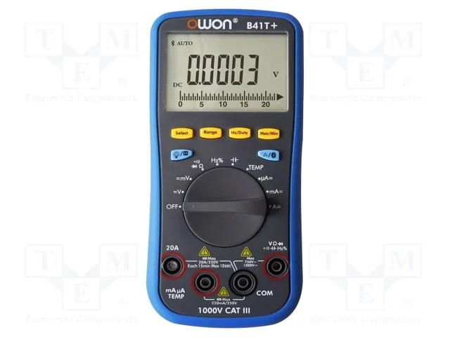 Mult&iacute;metro Digital, Bluetooth, Lcd, 4,5 D&iacute;gitos (22000), 3x/S