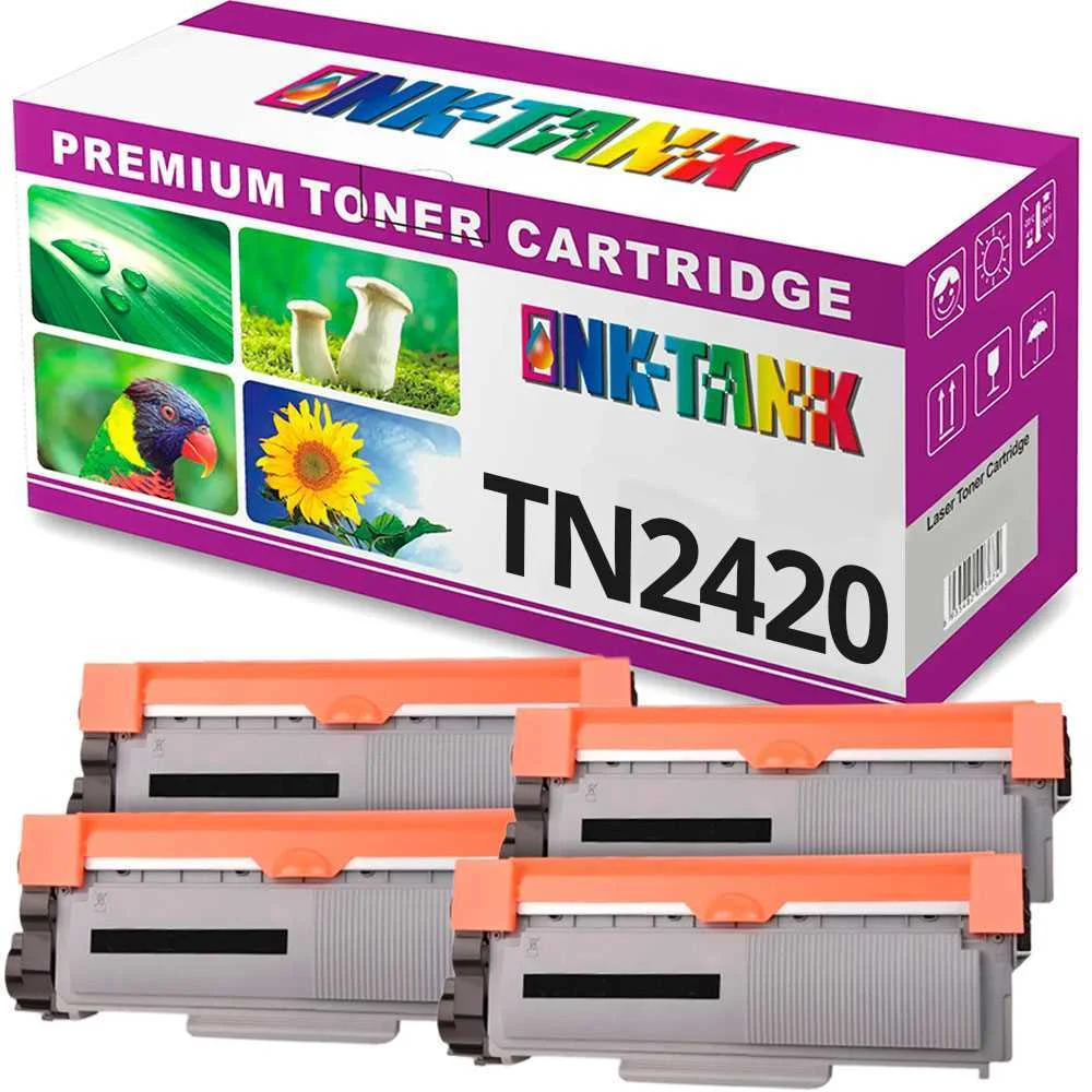 Pack 4 Toners Brother Tn-2420 Compat&iacute;veis