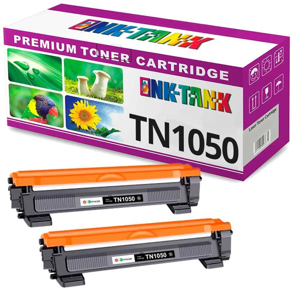 Pack 2 Toners Brother Tn-1050 Compat&iacute;veis