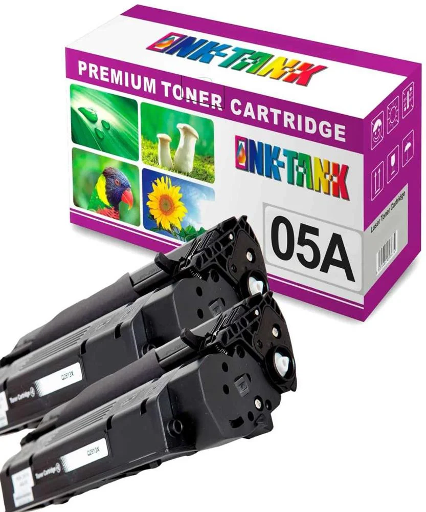 Pack 2 Toners HP 05A Compat&iacute;veis CE505A Preto