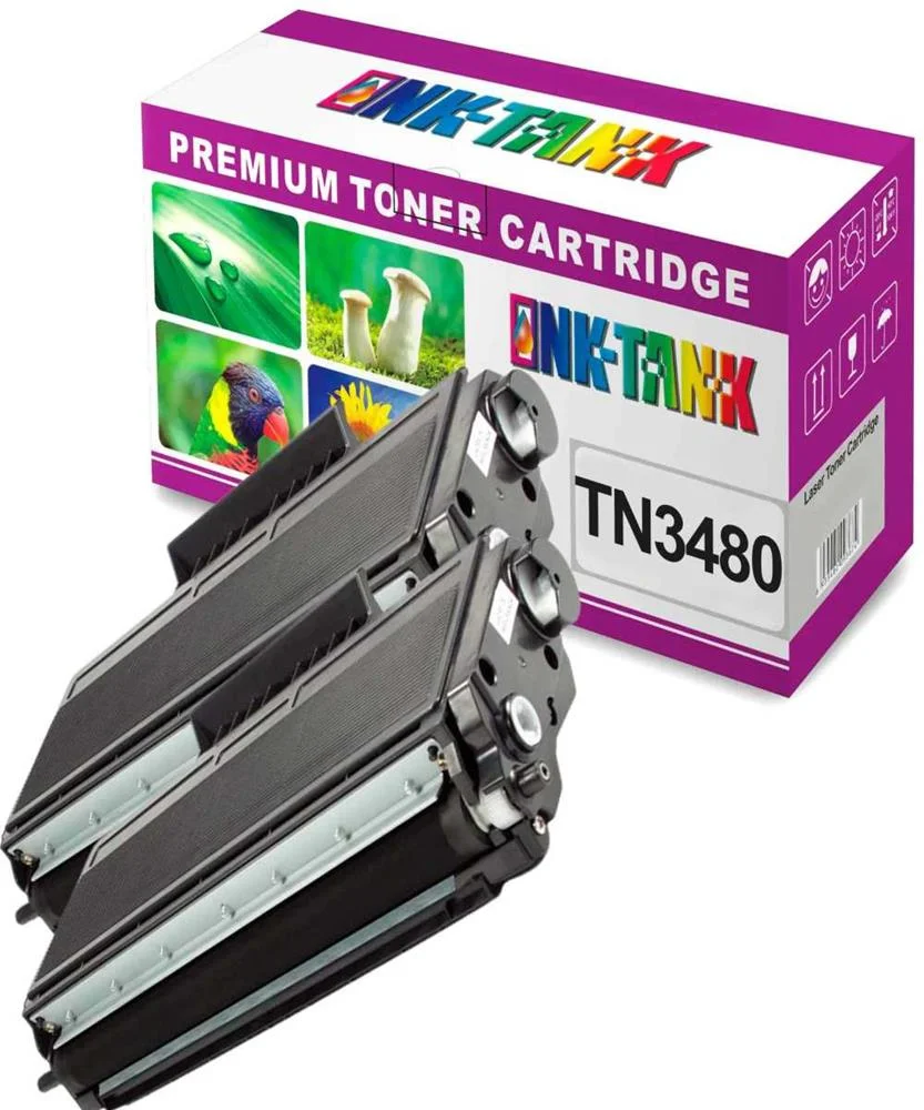 Pack 2 Toners Brother Tn-3480 Compat&iacute;veis