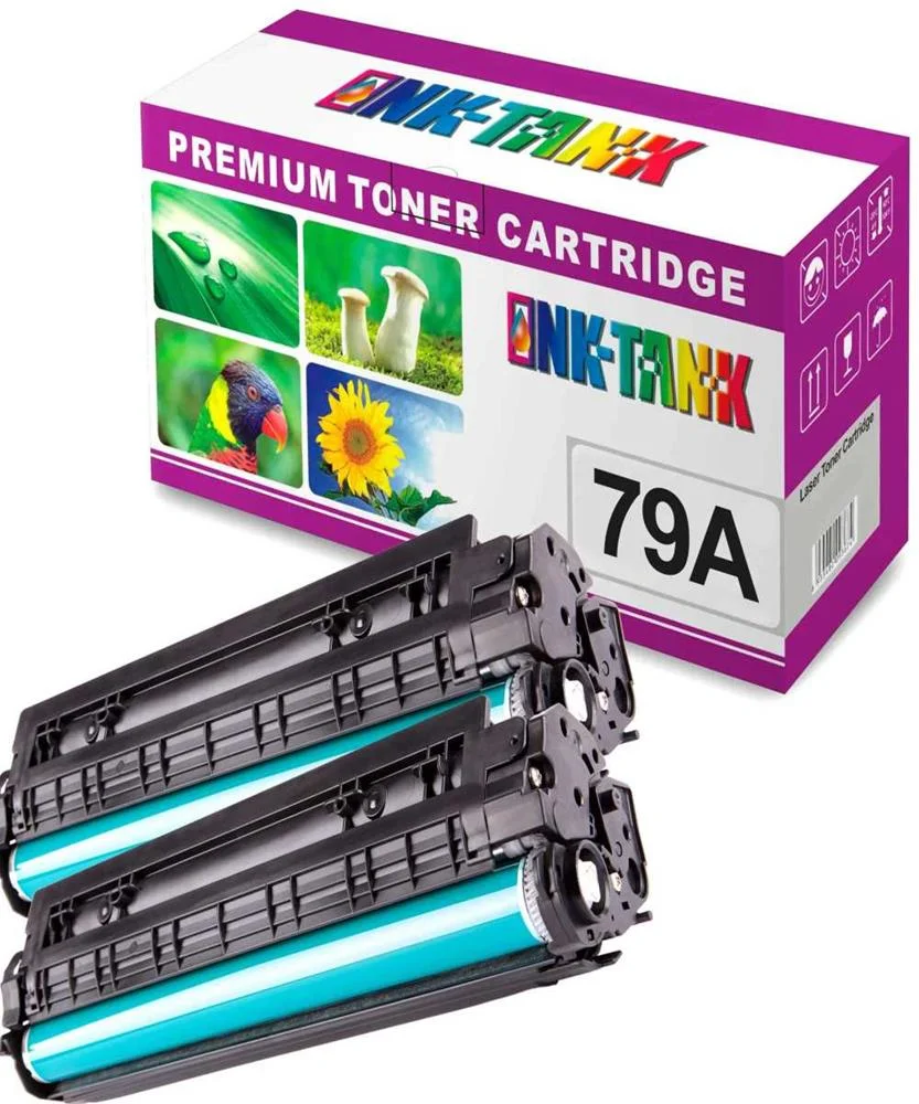 Pack 2 Toners HP 79A Compat&iacute;veis CF279A Preto