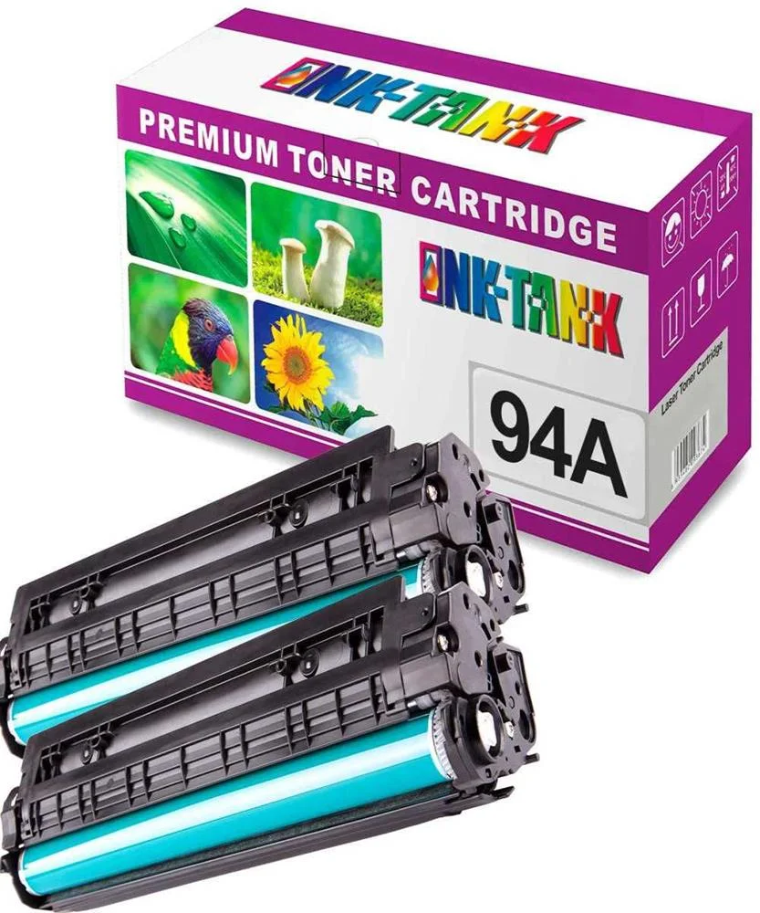 Pack 2 Toners Hp 94a Compat&iacute;veis Cf294a Preto