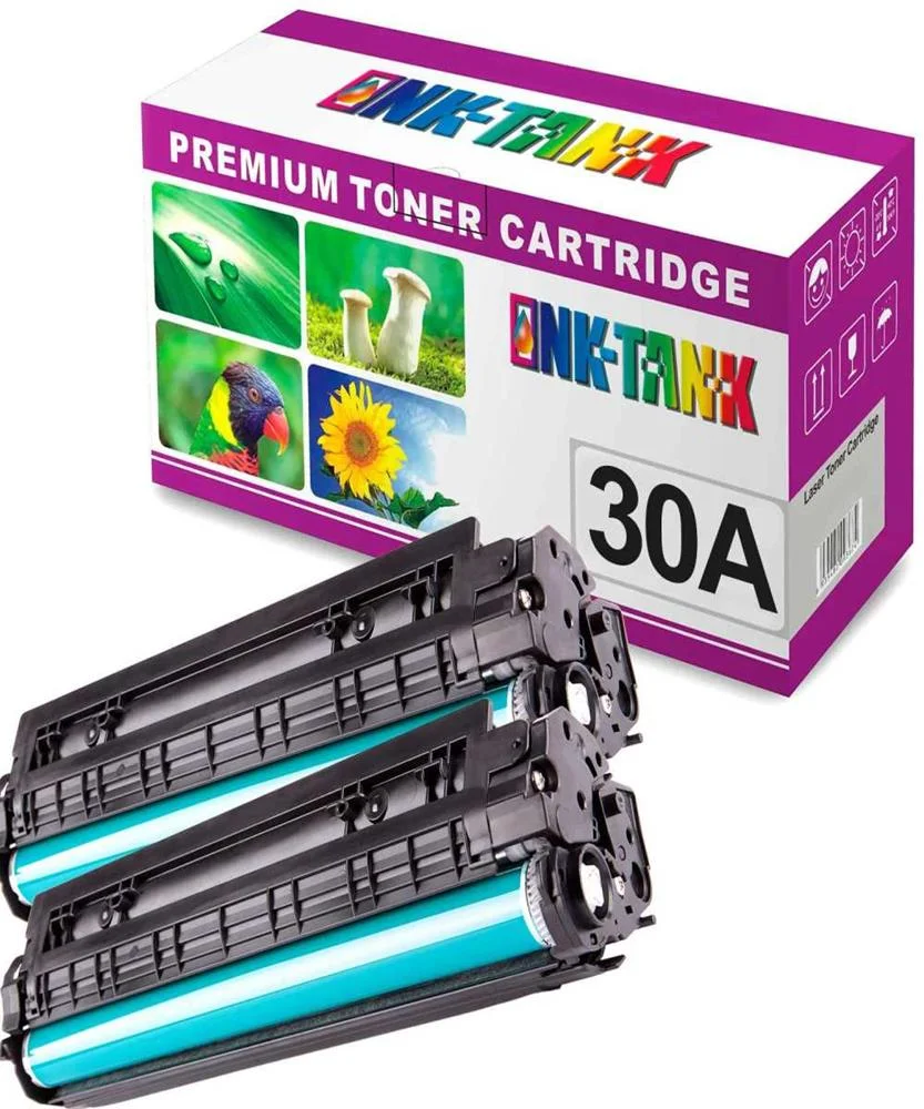 Pack 2 Toners Hp 30a Compat&iacute;veis Cf230a Preto