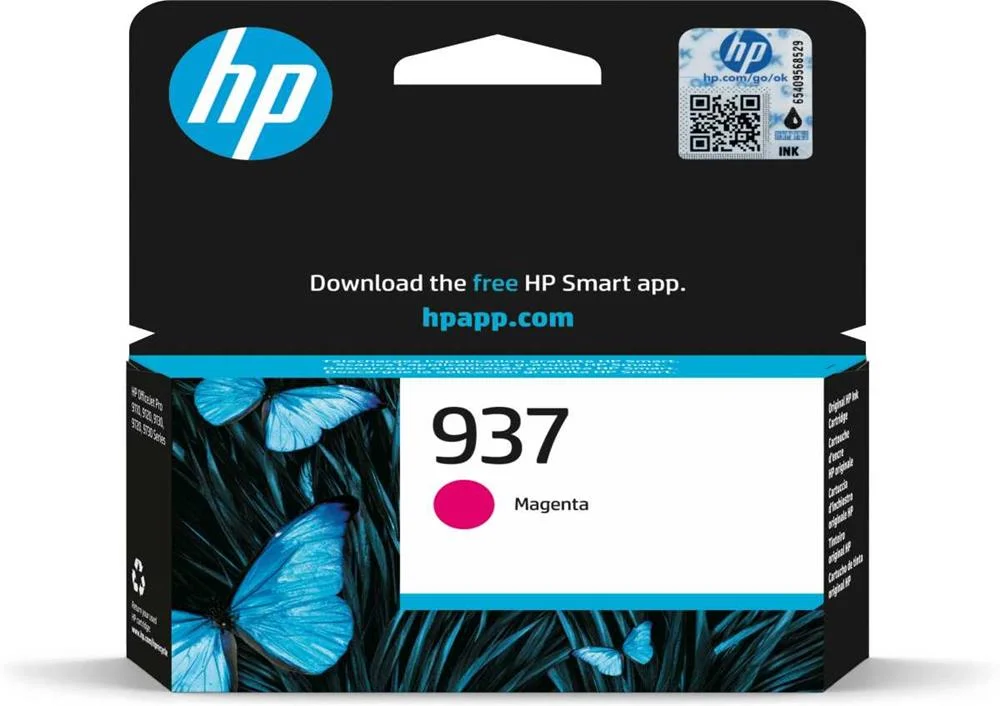 HP TINTEIRO ORIGINAL 937 MAGENTA