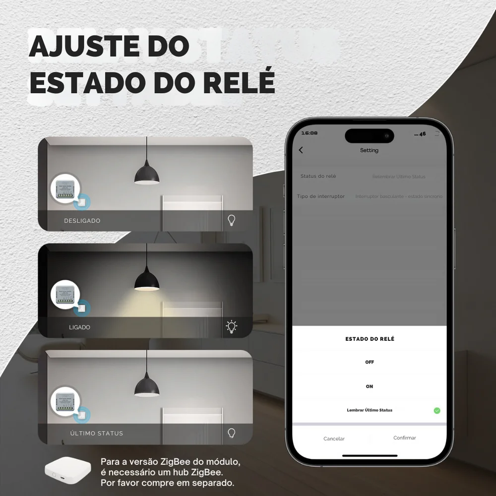 Mini M&oacute;dulo Zigbee