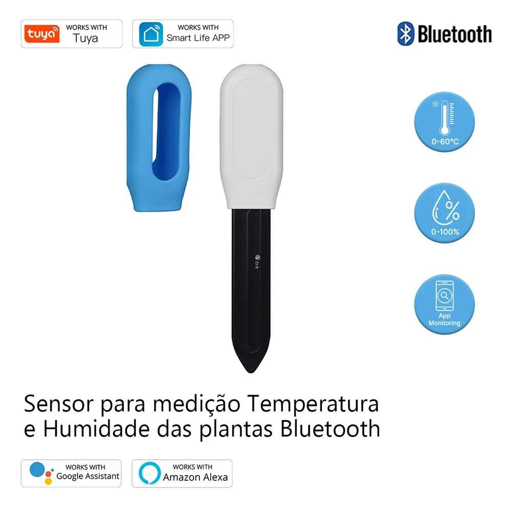 Sensor para Medi&ccedil;&atilde;o Temperatura/ Humidade P/Planta