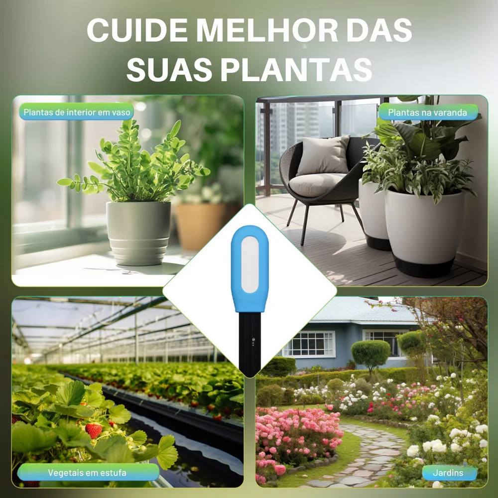 Sensor para Medi&ccedil;&atilde;o Temperatura/ Humidade P/Planta