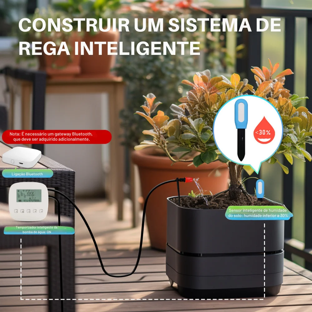Sensor para Medi&ccedil;&atilde;o Temperatura/ Humidade P/Planta