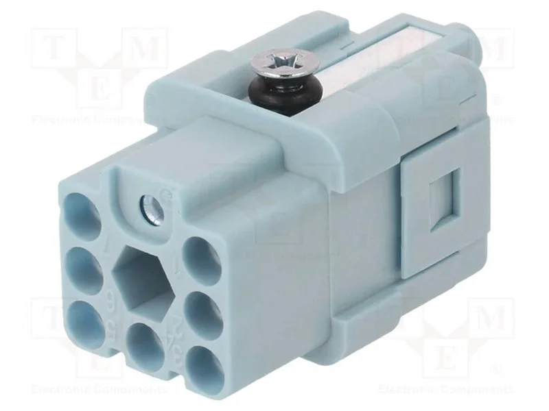 Conector: HDC, inserto de contatos, f&ecirc;mea, DQ, PI.