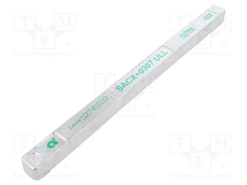 Vareta, Sn99Ag0,3Cu0,7, sem chumbo, 1kg