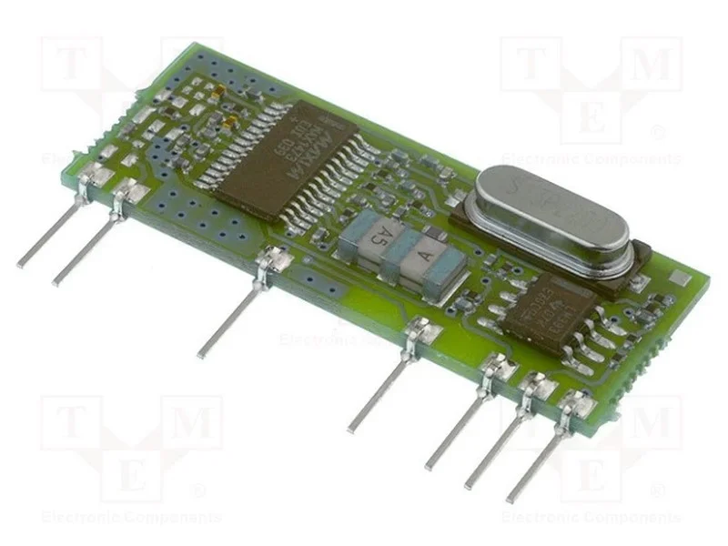 M&oacute;dulo: RF, receptor AM, AM,ASK, 433,92MHz, -113d.