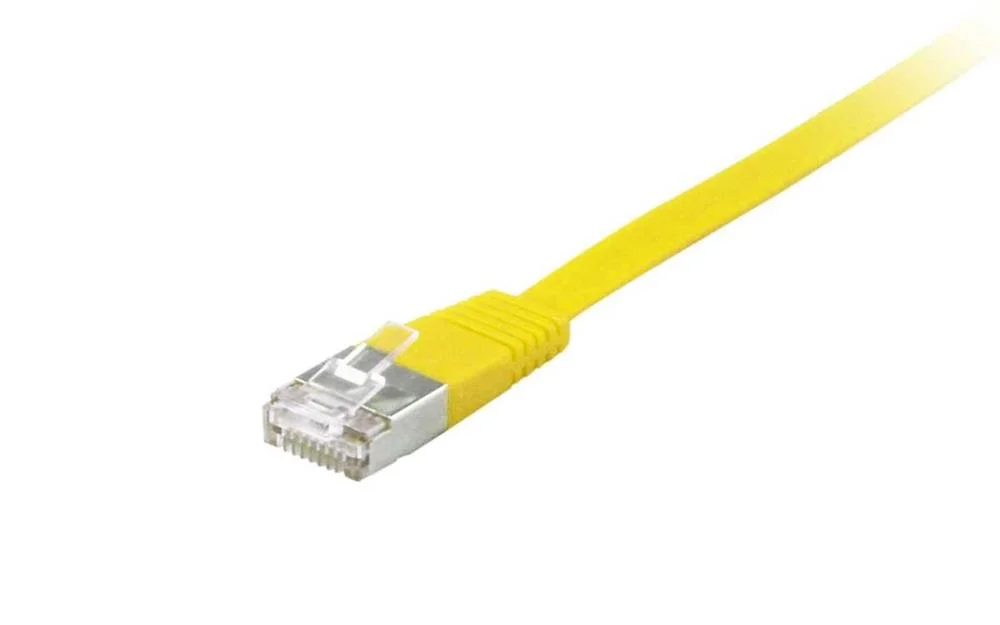 Equip 607667 Cabo de Rede Amarelo 0,5 M Cat6a U/F.