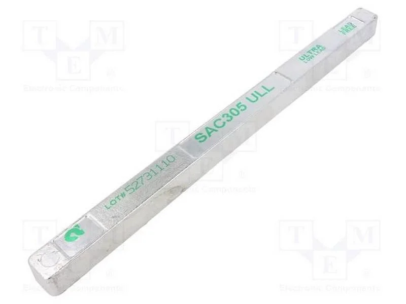 Vareta, Sn96,5Ag3Cu0,5, sem chumbo, 1kg