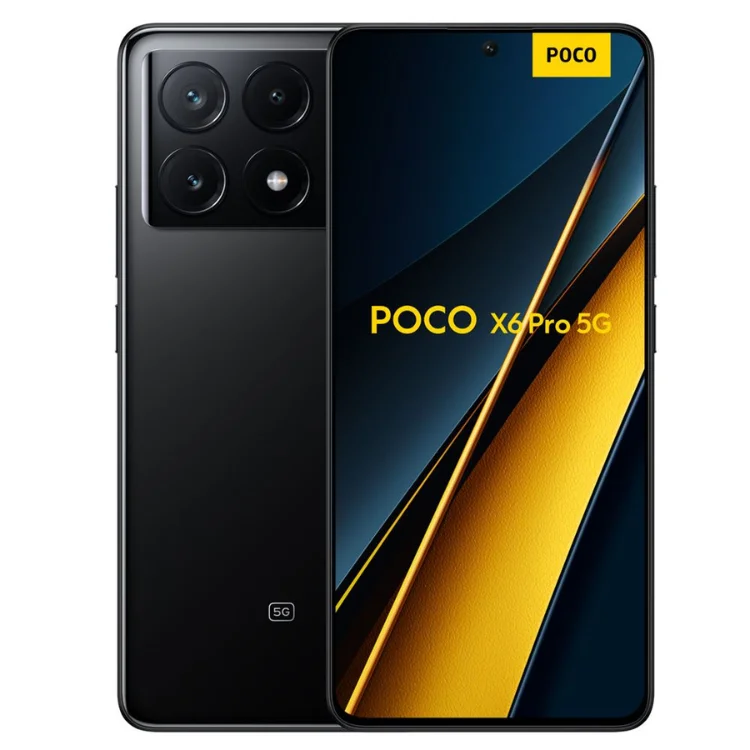 SMARTPHONE POCO X6 PRO 5G 12GB/512GB ds preto