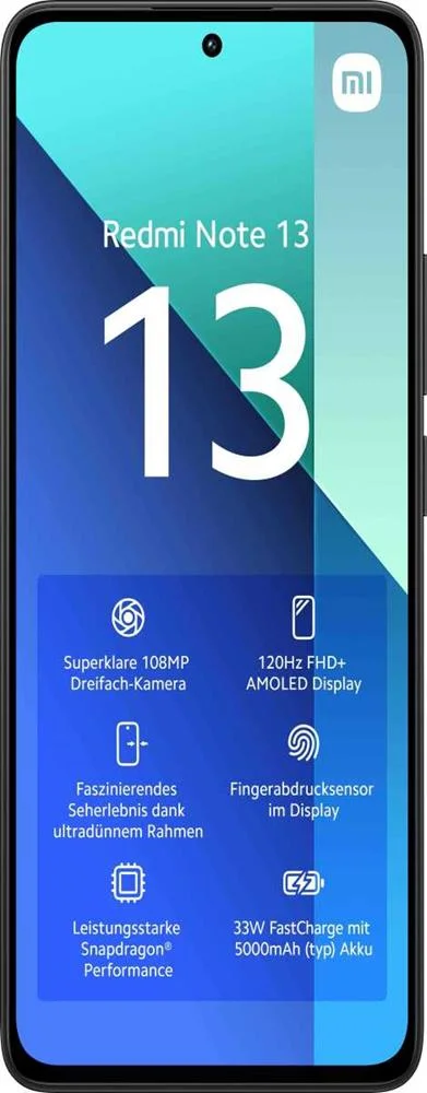 Smartphone Xiaomi Redmi Note 13 6gb/ 128gb/ 6.67".
