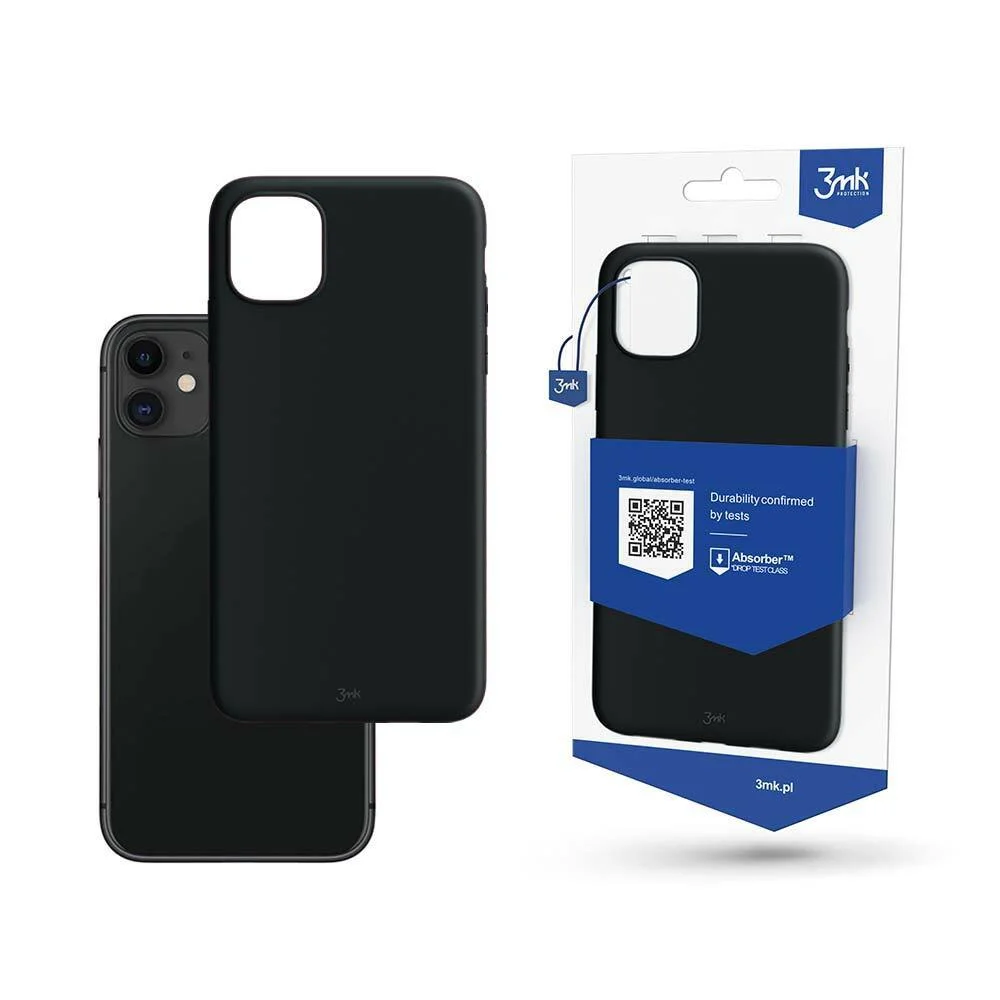 Capa Mate 3mk Apple iPhone 11 preto