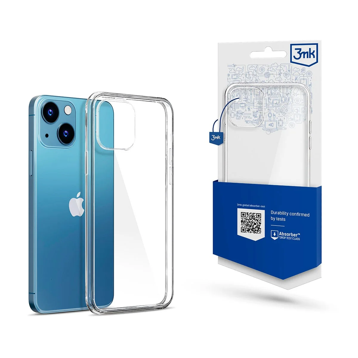 Capa Clearcase 3mk iPhone 15 Transparente