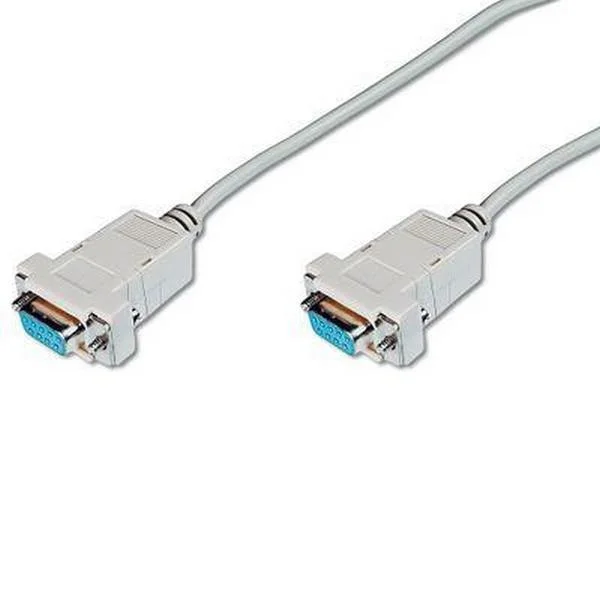Cable Digitus D-Sub9 H/H 3m Cubiertas Be