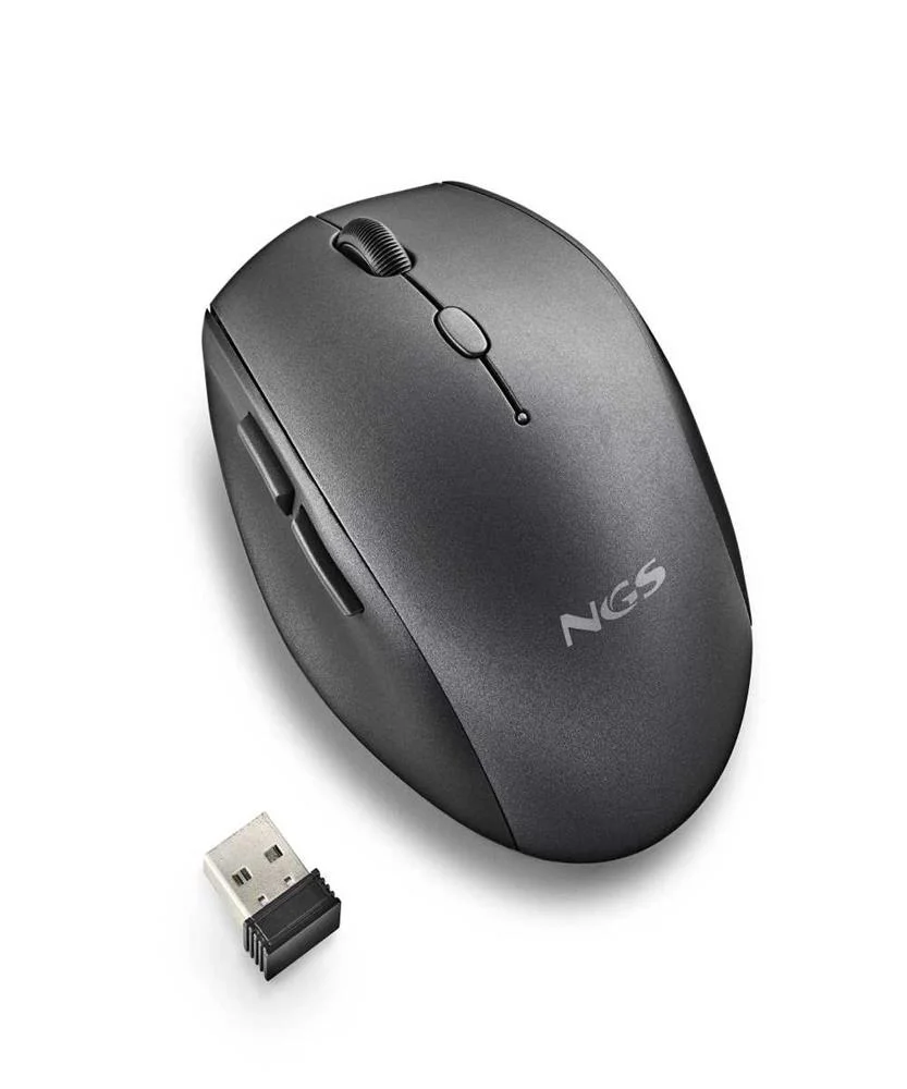 Rato Rf Wireless &Oacute;tico Bee 1600dpi Preto - Ngs