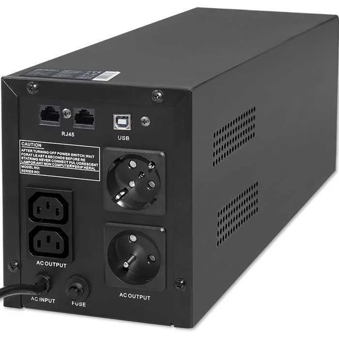 Uninterruptible Power    Supply, 2000va, 1200w