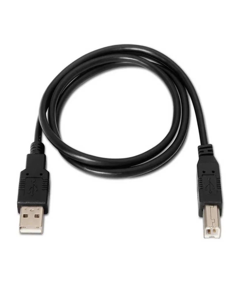 Cable Aisens Usb 2.0 Impresora Tipo a M-B M Negro.
