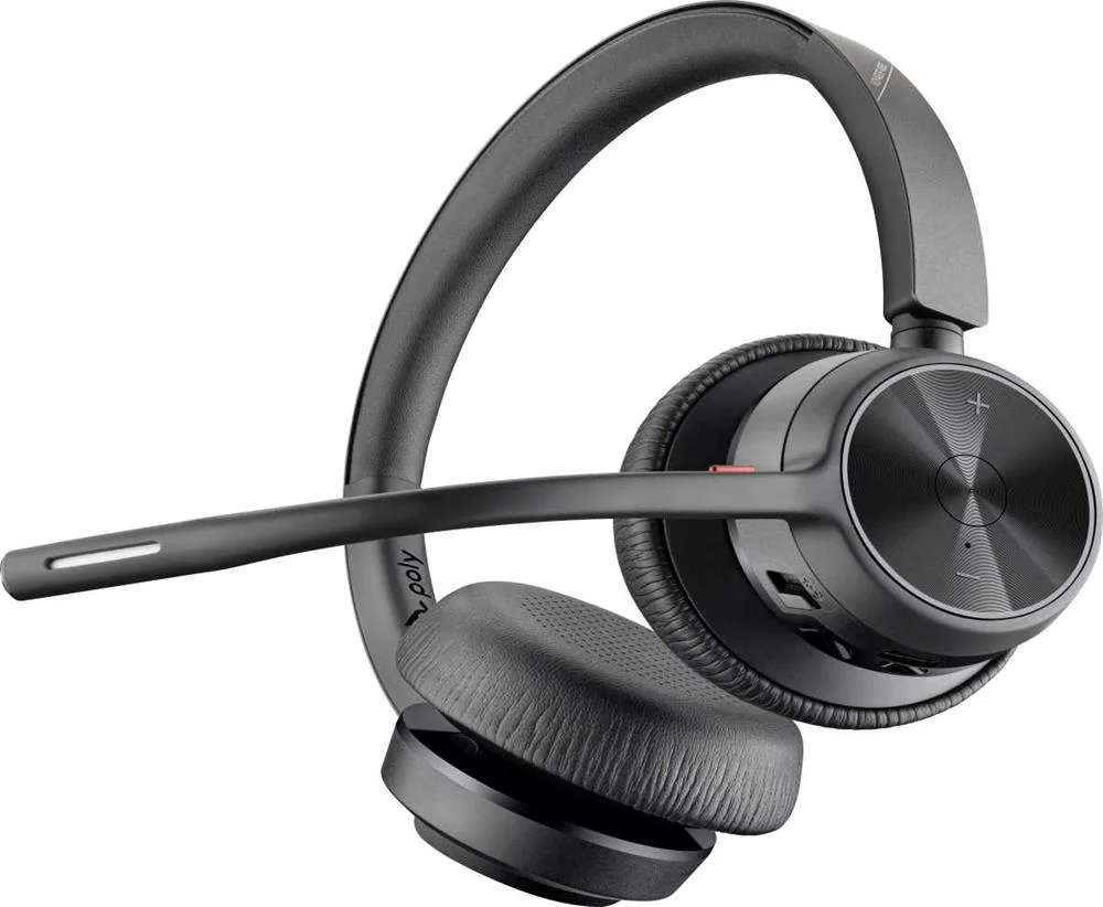 POLY VOYAGER 4320 AUSCULTADORES SEM FIOS FITA DE .