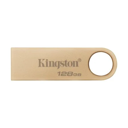 Pen Drive Kingston Datatraveler Se9 G3 Usb 3.2 128gb Dourado