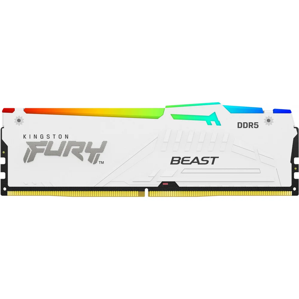 Kingston Mem 32gb 5600mt/S Ddr5 Cl40 Dimm Fury Beast White RGB Xmp