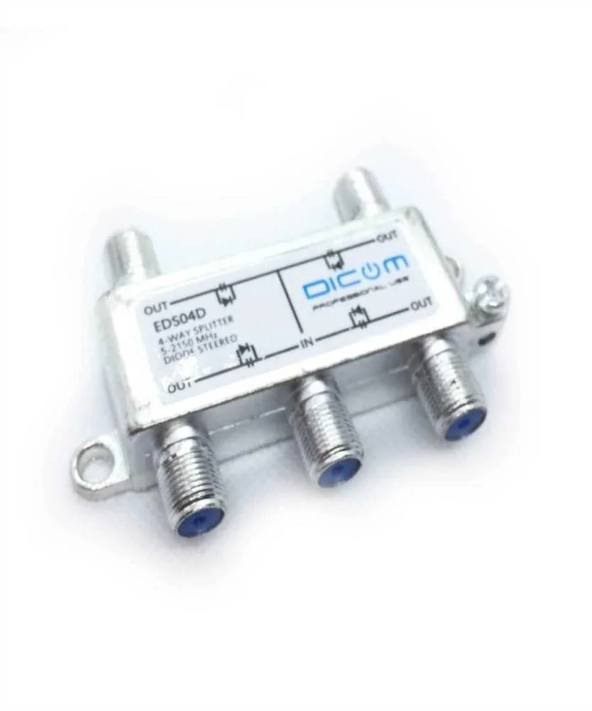 Repartidor Sat&eacute;lite 4 vias com Prote&ccedil;&atilde;o de Diodo .