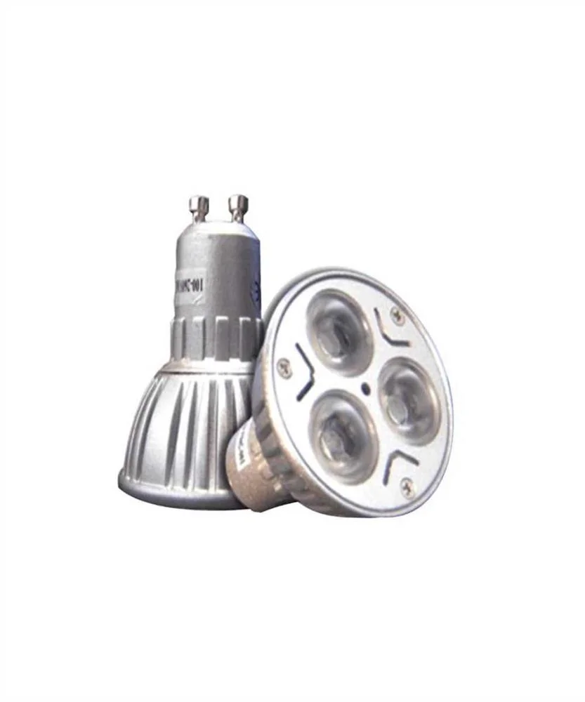 LED 3x1W Casquilho GU10 - 5500K