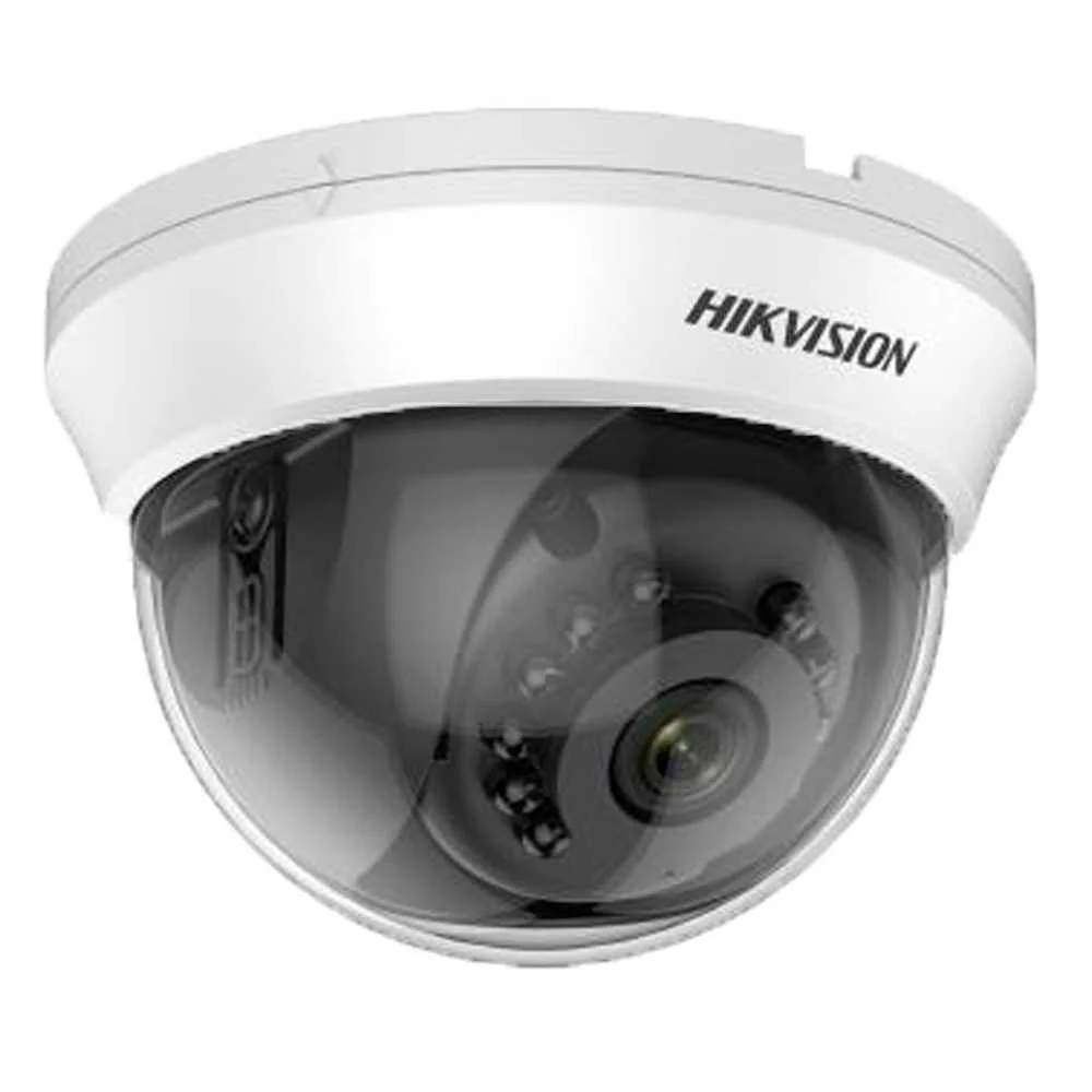 Hikvision - C&acirc;mara Dome 4en1 Gama Value - Resolu&ccedil;&atilde;o 1080p (1920x1080) - Lente 2.8 Mm - Ir Alcance 20