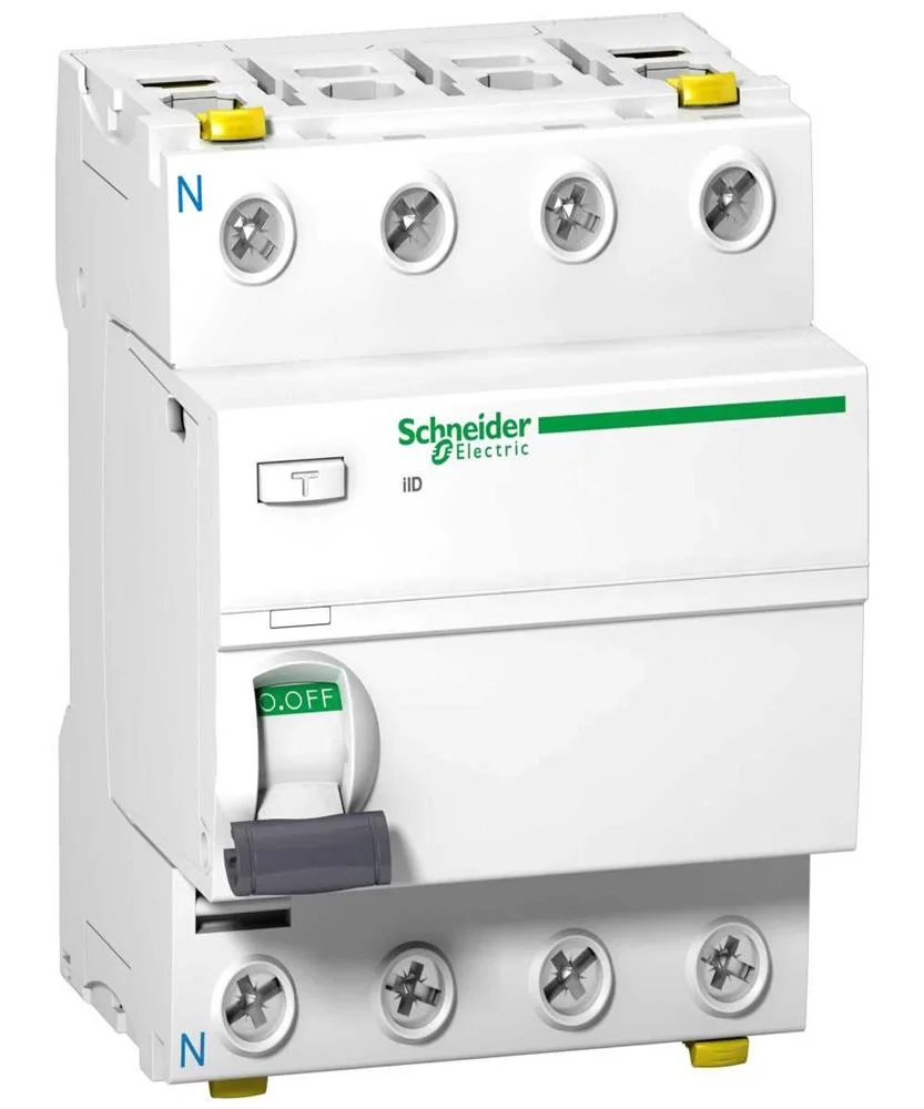Interruptor de corrente diferencial; Inom: 40A; Polos: 4; 400VAC